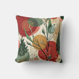 Guld-platterare för vinter/jul-Abstrakt Kudde