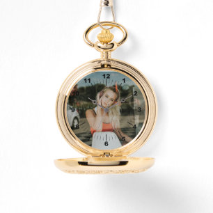 Guld Pocket Watch - Personlig Armbandsur