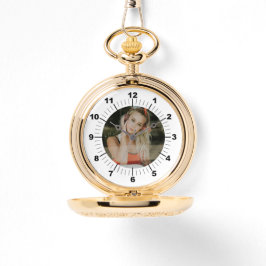 Guld Pocket Watch - Personlig Armbandsur