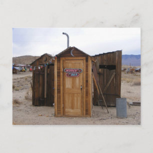 Guld Point Outhouse Vykort