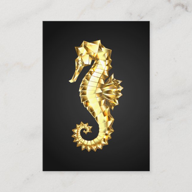 Guld Polygonsjöhäst (Framsida)