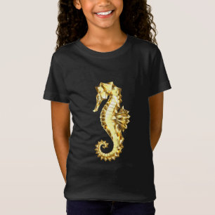 Guld Polygonsjöhäst T Shirt