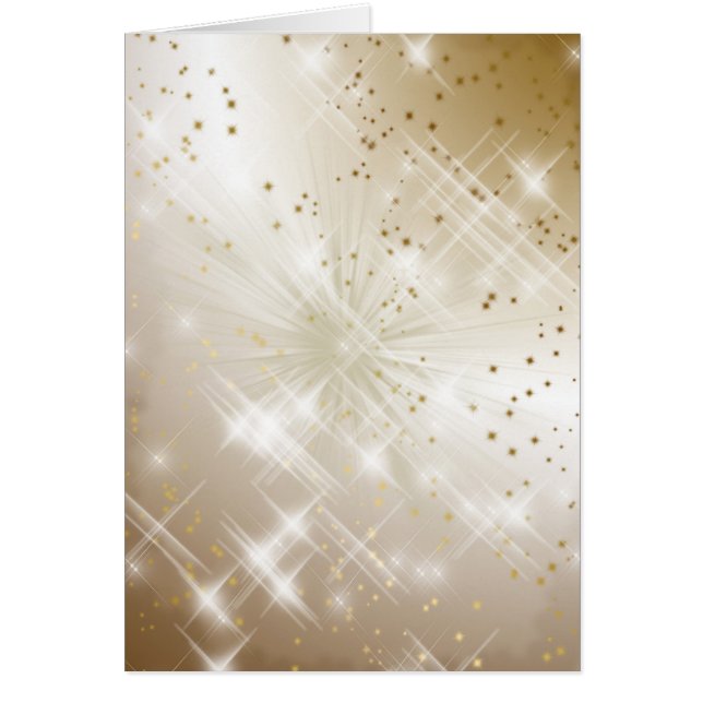 Guld- (porträtt) hälsningskort (Framsidan)