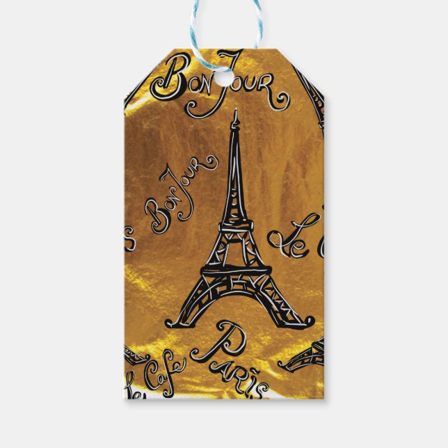 Guld Presentetikett (Framsidan)