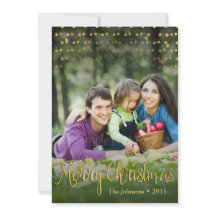 Guld pricker den eleganta julkortdesignen (2