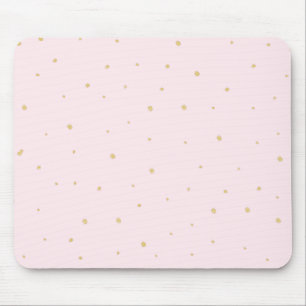 Guld pricker Mousepad rosor Musmatta