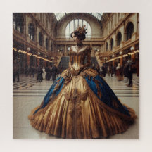 Guld Princess Steampunk Victorian Industrial