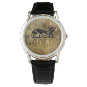 Guld- Prospector. Armbandsur