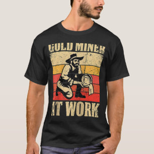 Guld Prospector Guld Miner Digger Treasure Huntin T Shirt