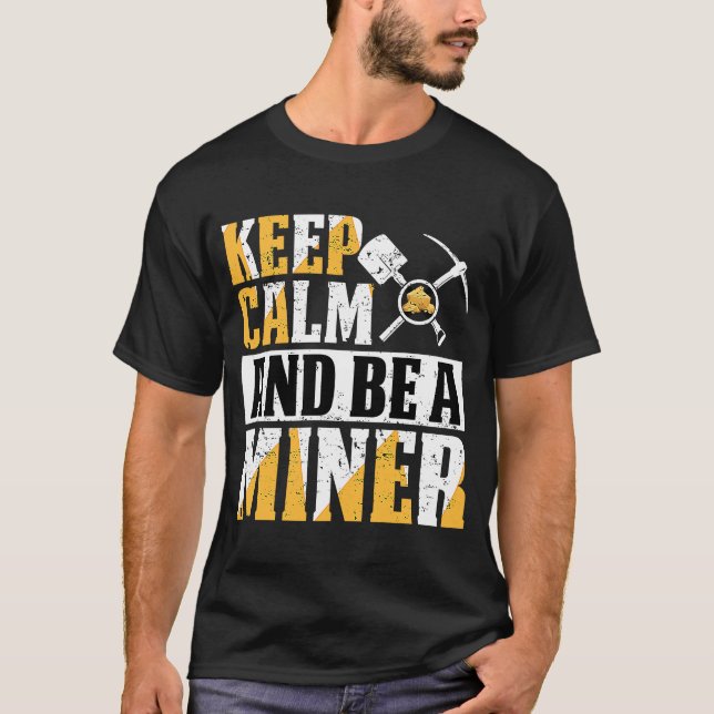 Guld Prospector Guld Miner Digger Treasure Huntin T Shirt (Framsida)