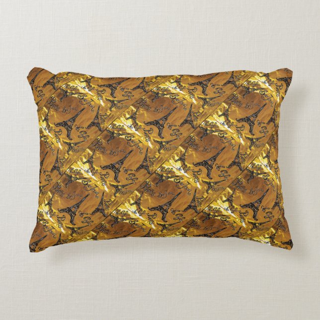 Guld Prydnadskudde (Framsidan)