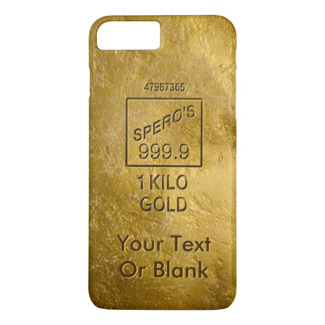 Guld Pub Case-Mate iPhone Skal (Baksida)