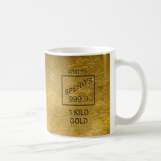 Guld Pub Kaffemugg (Höger)