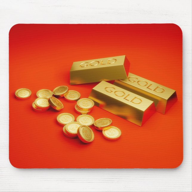 Guld Pub och Guld Mynt Musmatta (Framsidan)