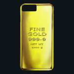 Guld- pubtelefonfodral<br><div class="desc">Gör dig den mobila looknågot liknande per pub för fast guld höger ut ur fortknox</div>