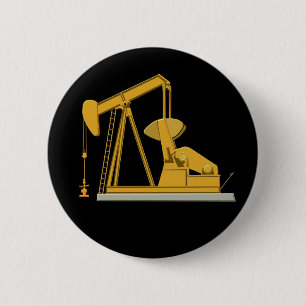 Guld- Pumpjack Knapp
