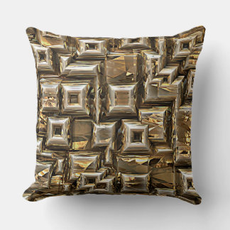 Guld Pyramids 1 Pillows Kudde
