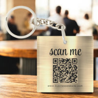 Guld QR-kod - Logotyp för affärsfrämjande åtgärder