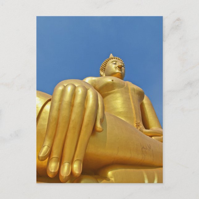 Guld- räcka vykort (Framsida)