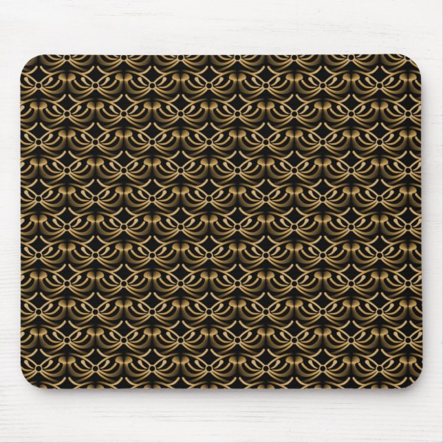 Guld Radiant Elegance Mousepad Musmatta (Framsidan)