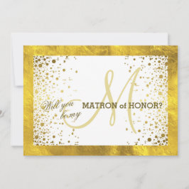 Guld Ram Födelsedags Konfetti Kommer Du Att Vara M Inbjudningar