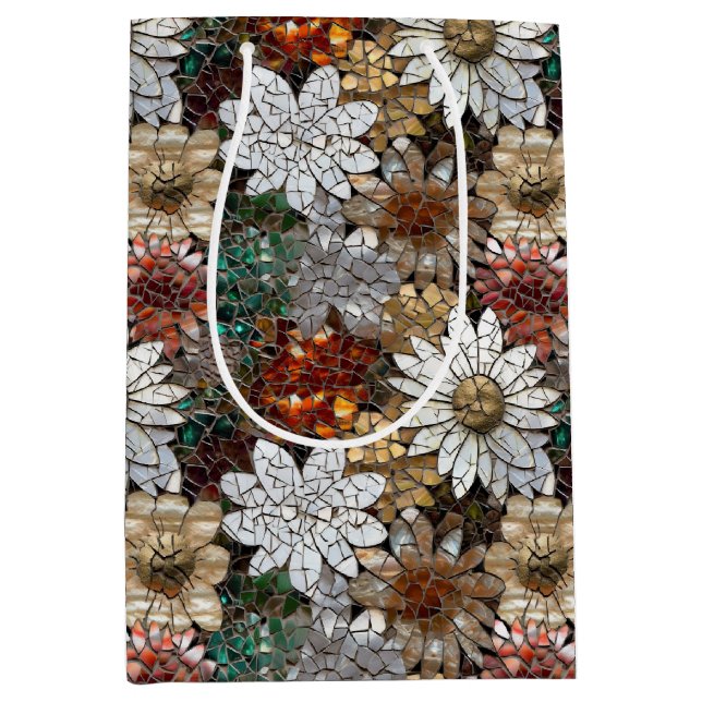 Guld Red White Blommigt (Framsidan)