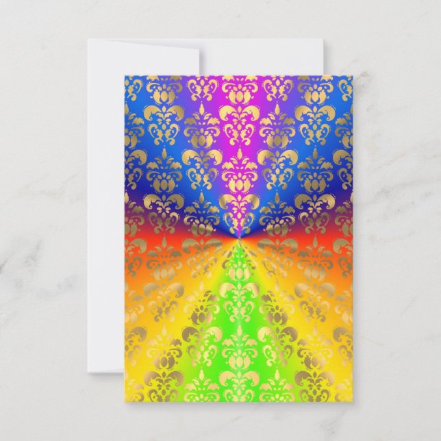 Guld regnbågsdamm (Framsida)