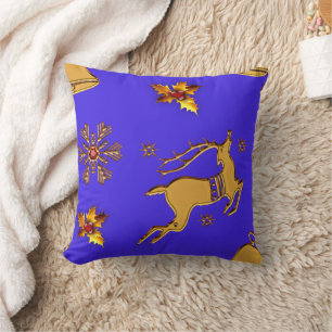 Guld Reindeer jul Kudde