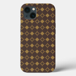 Guld rektanglar Mönster Case-Mate iPhone fodral