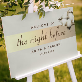 Guld Repetitionsmiddag Välkommen Poster