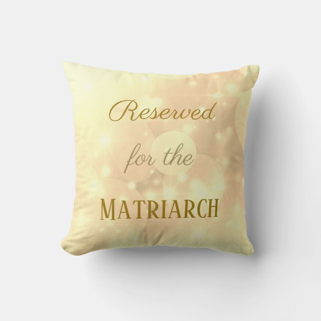 Guld reserverad för matristen Mor Kudde (Framsida)