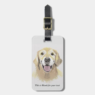 Guld- Retriever Bagagebricka