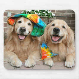 Guld- Retriever Groovy Mousepad Musmatta