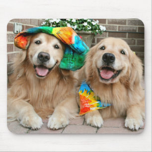 Guld- Retriever Groovy Mousepad Musmatta