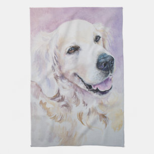 Guld- retriever kökshandduk