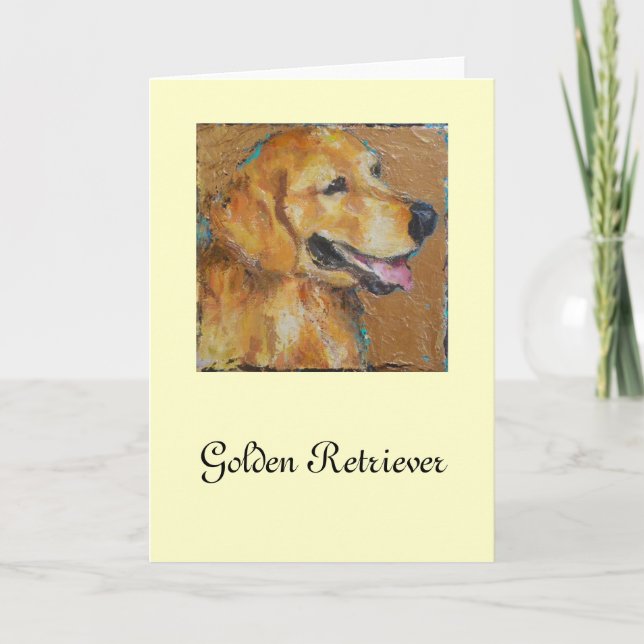 Guld- Retriever Kort (Framsida)