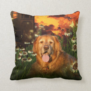 Guld- Retriever Kudde