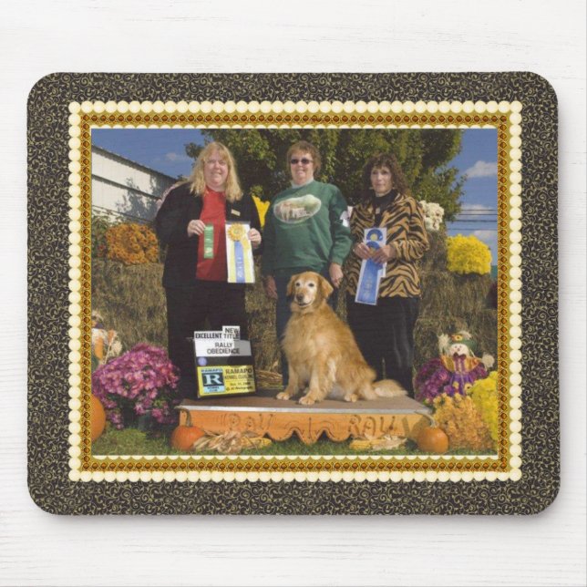 Guld- Retriever Lexus Mousepad Musmatta (Framsidan)