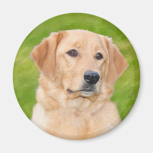 Guld- Retriever Magnet