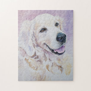 Guld- retriever pussel