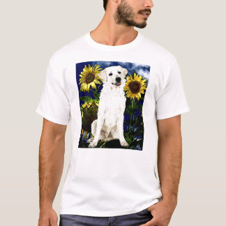 GULD- RETRIEVER T SHIRT