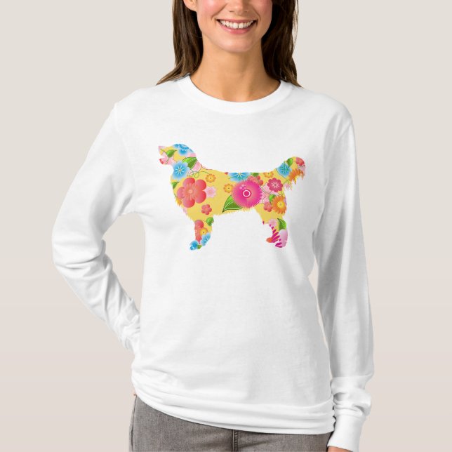 Guld- Retriever Tee Shirt (Framsida)