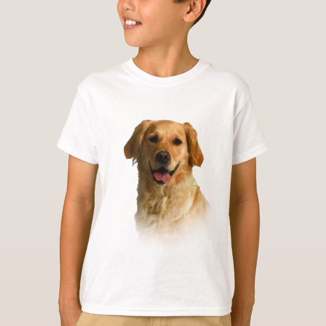 Guld- Retriever Tee Shirt (Framsida)