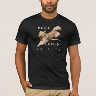 Guld- RetrieverAgilityT-tröja 'PureGold Tee Shirt