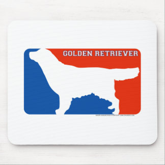 Guld- Retrieverhögre seriehund Mousepad Musmatta