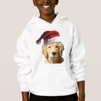 Guld- Retrieverjultomten T Shirt