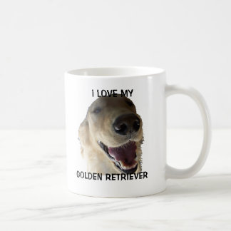 Guld- Retrieverkaffemugg Kaffemugg