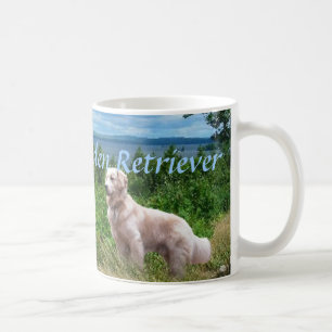 Guld- Retrieverkärlekmugg Kaffemugg