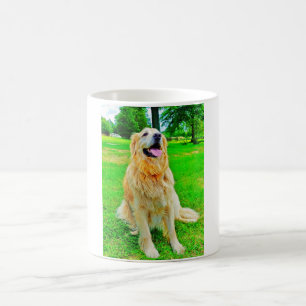 Guld- Retrievermugg Kaffemugg