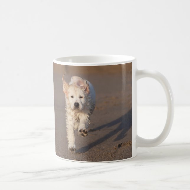 Guld- Retrievermugg Kaffemugg (Höger)